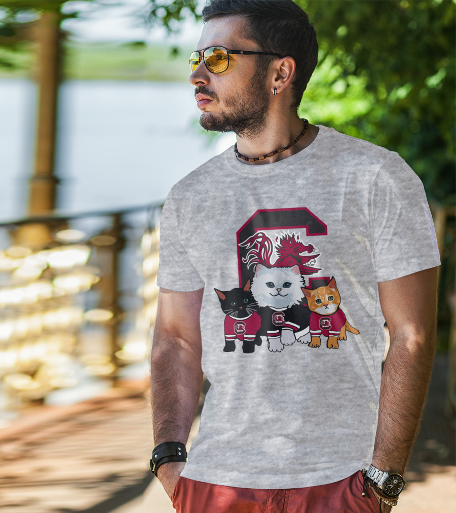 South Carolina Gamecocks Mascot C Cats T-Shirt