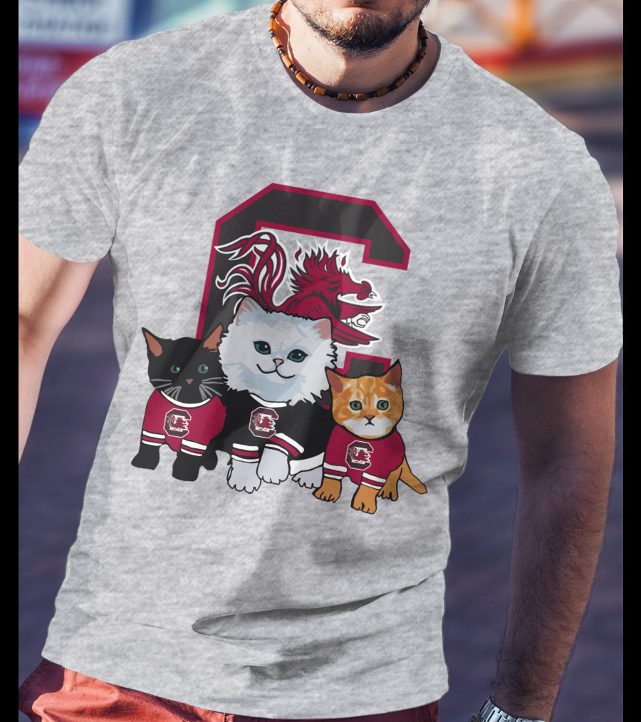 South Carolina Gamecocks Mascot C Cats T-Shirt