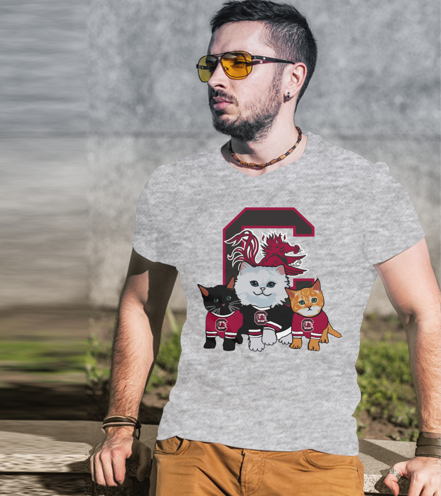 South Carolina Gamecocks Mascot C Cats T-Shirt