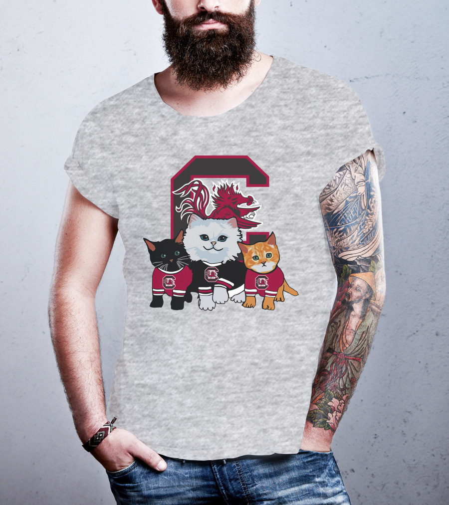 South Carolina Gamecocks Mascot C Cats T-Shirt