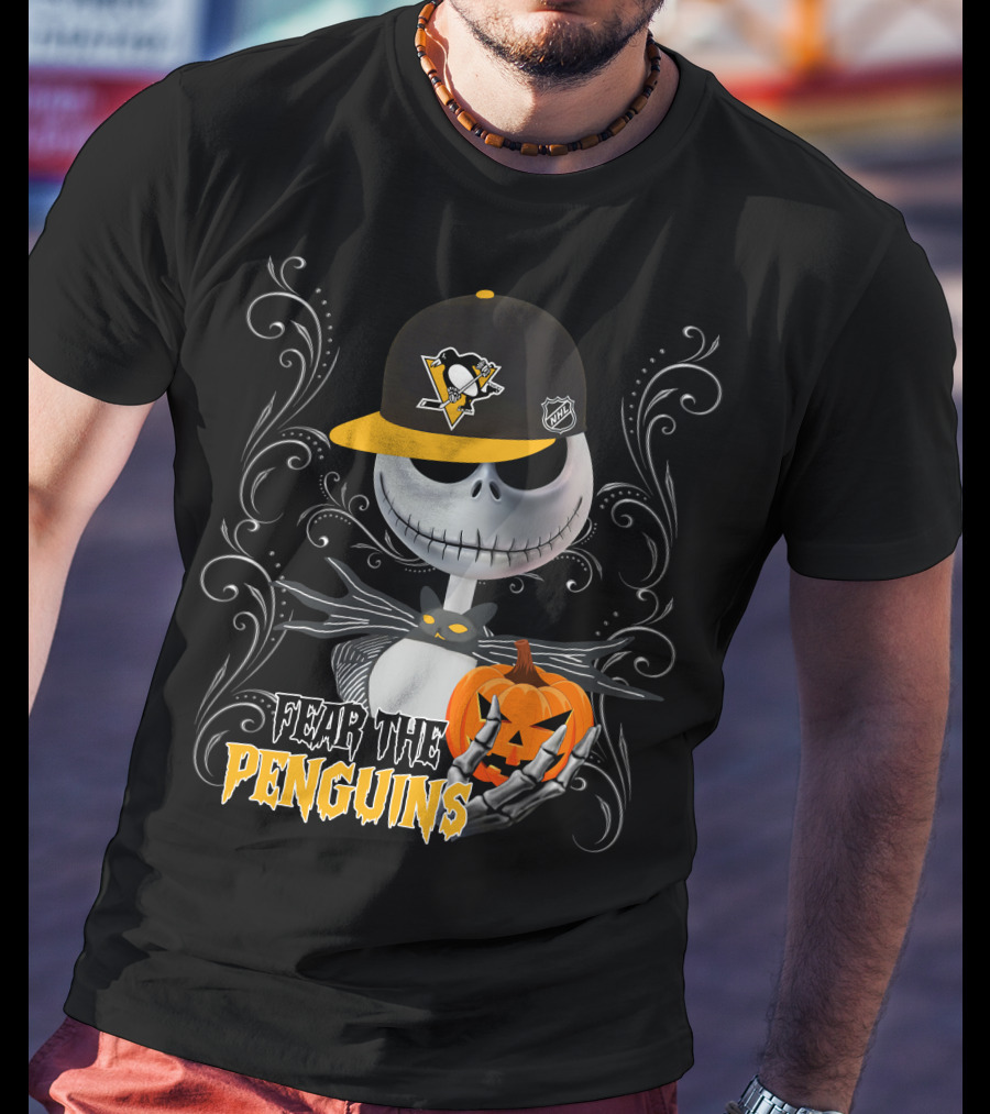 Fear The Penguins Halloween Hat T-Shirt