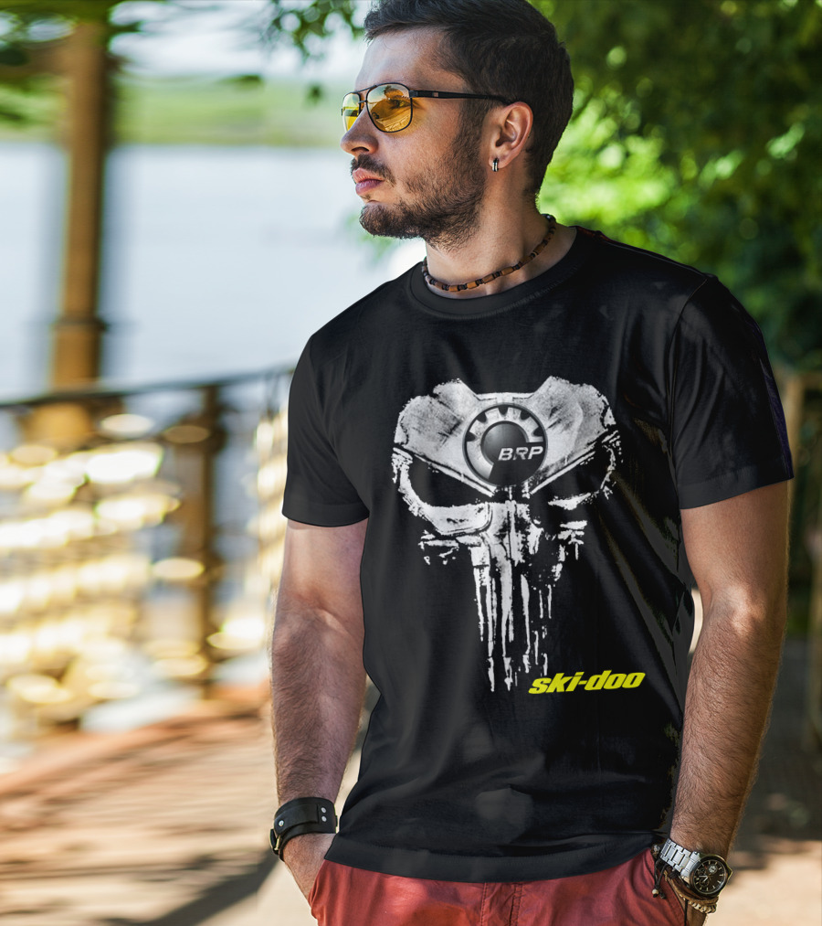 BRP Skull Emblem Ski-Doo T-Shirt