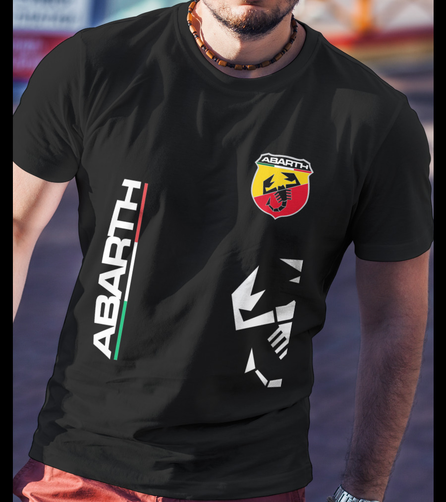 Abarth Scorpion Logo Tricolore T-Shirt