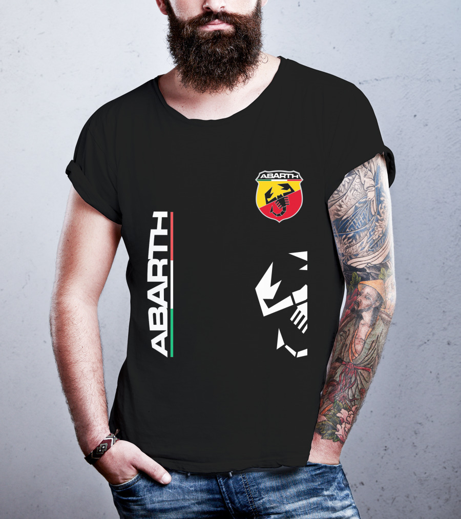 Abarth Scorpion Logo Tricolore T-Shirt