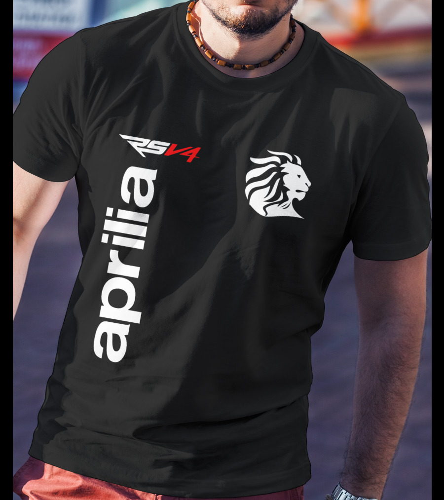 Aprilia RSV4 Lion Emblem T-Shirt