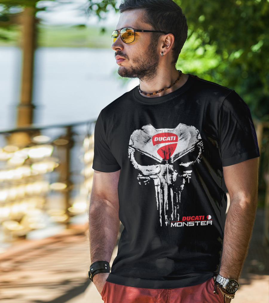 Ducati Monster Skull T-Shirt
