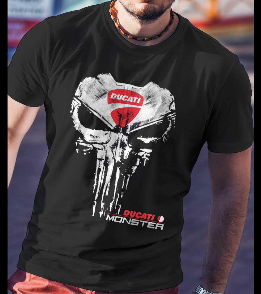 Ducati Monster Skull T-Shirt