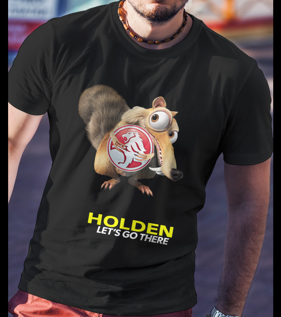 Holden Let's Go There Iconic Animal Emblem T-Shirt