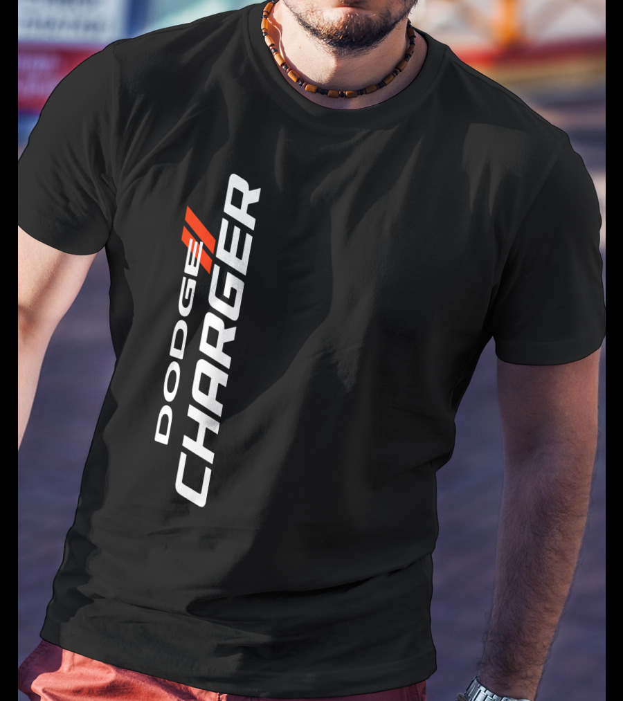 Dodge Charger Vertical Performance Stripe T-Shirt