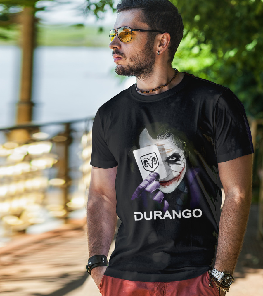 Durango Joker Holding Ram Card T-Shirt