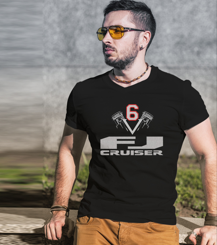 FJ CRUISER V6 Piston Engine T-Shirt