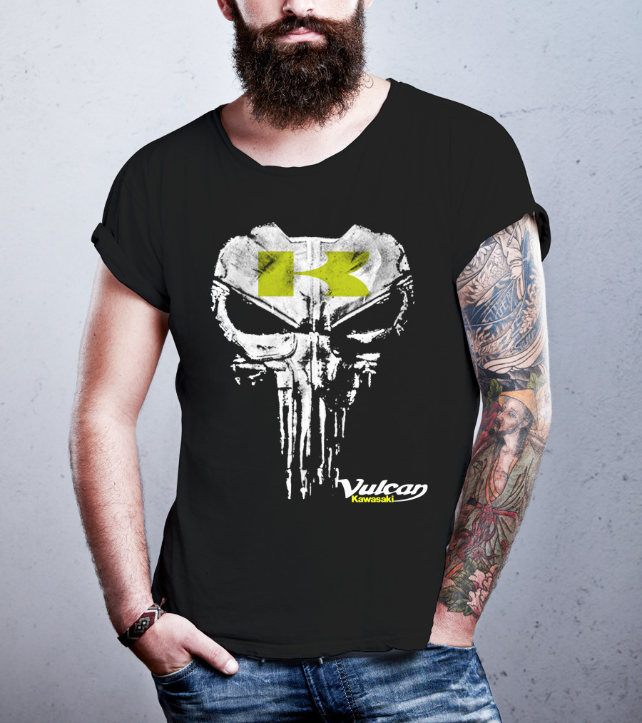 Kawasaki Vulcan Skull Icon 01 T-Shirt