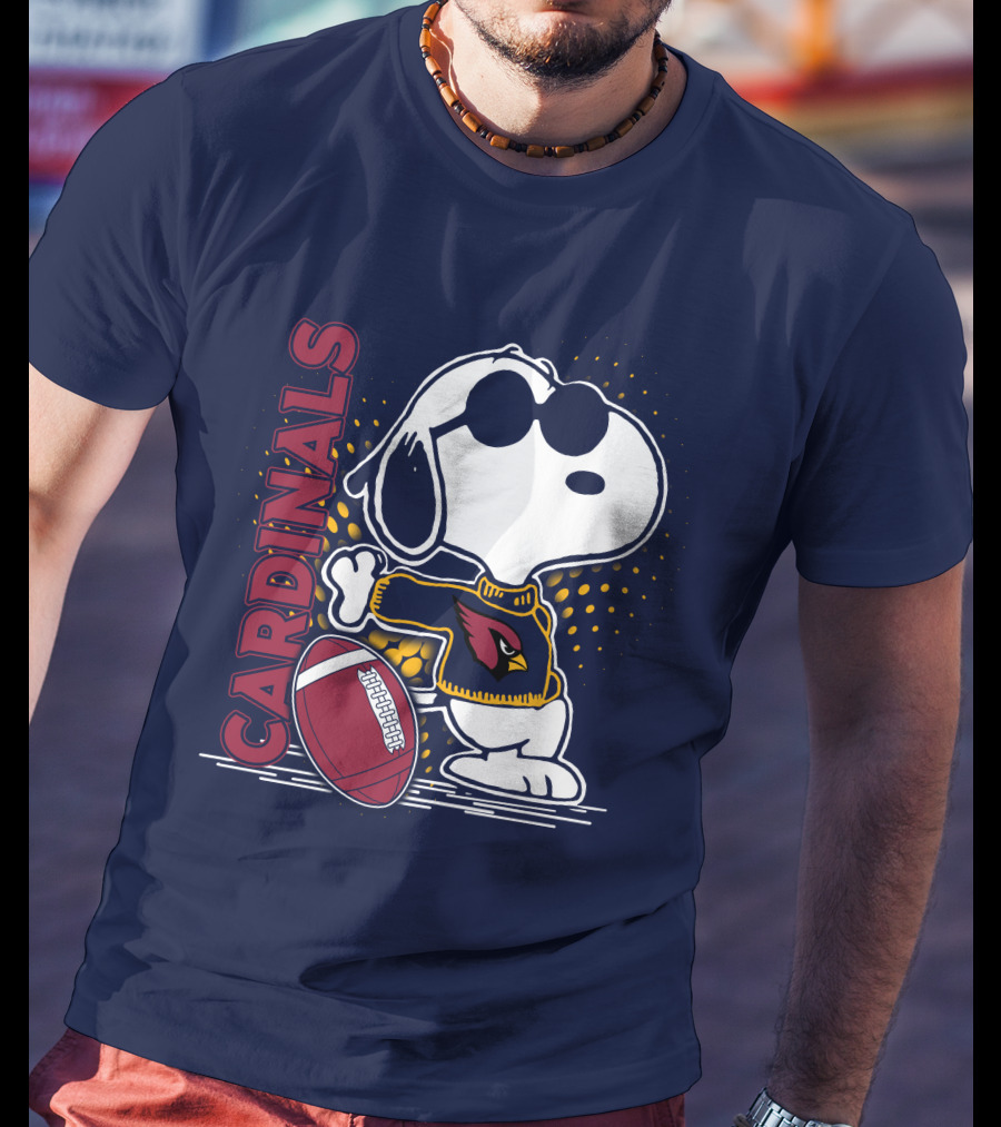 Cardinals Snoopy Arizona Football T-Shirt
