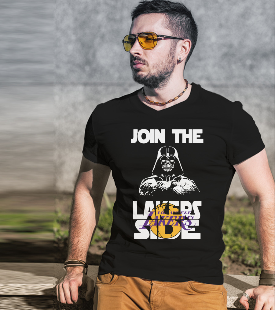 Join The Los Angeles Lakers Side T-Shirt