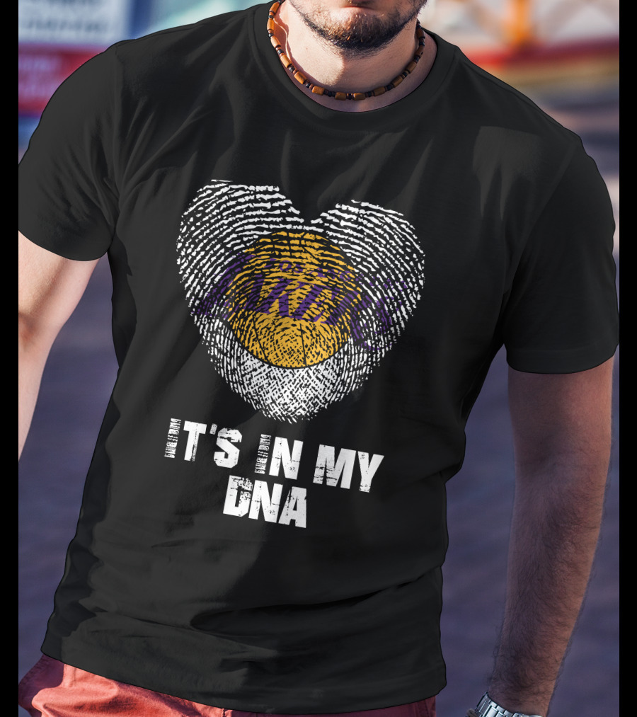 Los Angeles Lakers It's In My Dna T-Shirt
