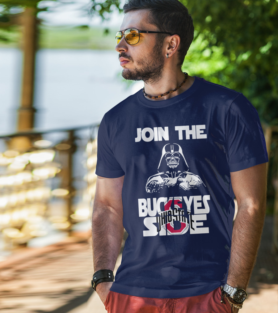Join The Ohio State Buckeyes Side T-Shirt