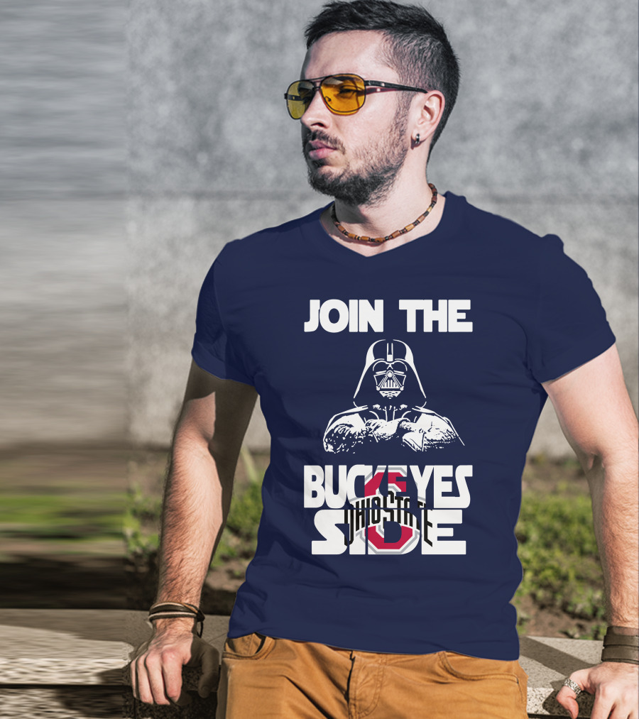 Join The Ohio State Buckeyes Side T-Shirt
