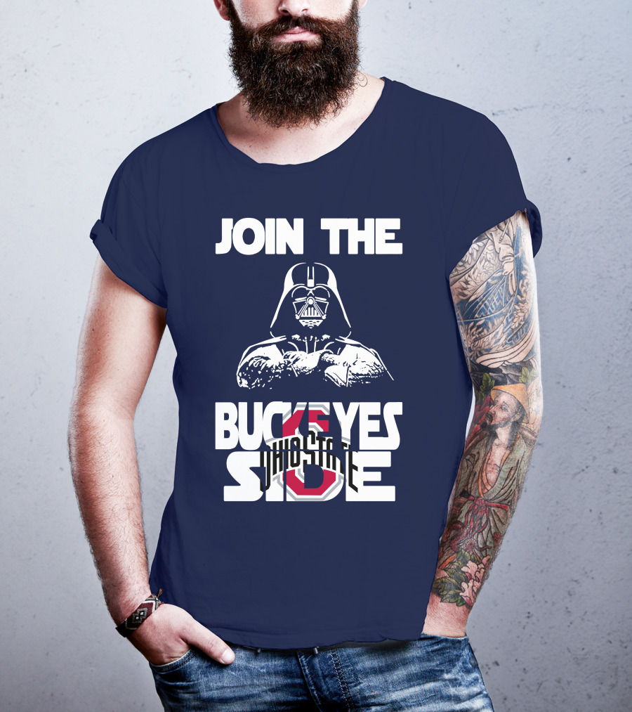 Join The Ohio State Buckeyes Side T-Shirt