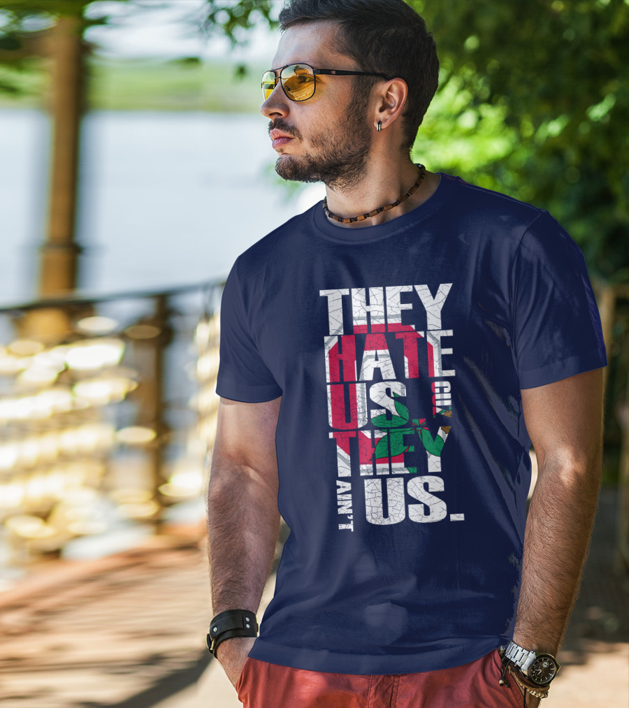 Ohio State Buckeyes They Hate Us Because They Ain't Us T-Shirt