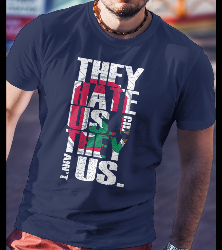 Ohio State Buckeyes They Hate Us Because They Ain't Us T-Shirt