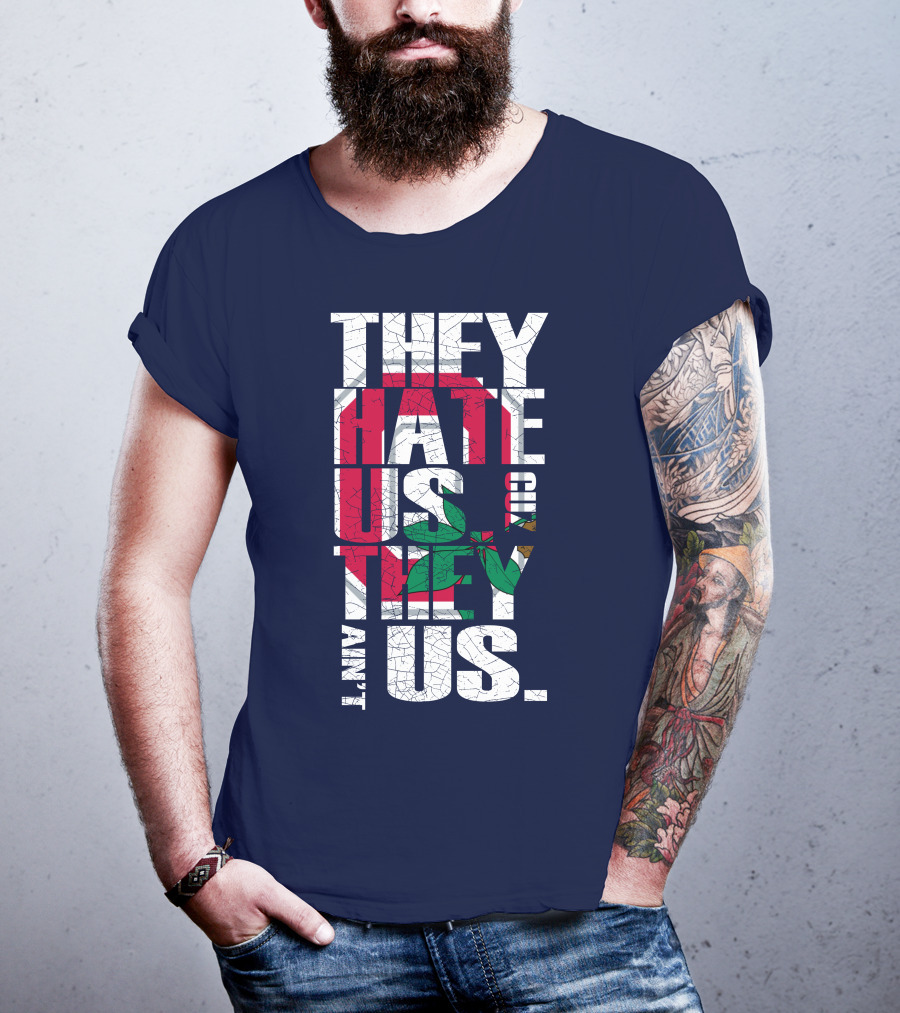 Ohio State Buckeyes They Hate Us Because They Ain't Us T-Shirt