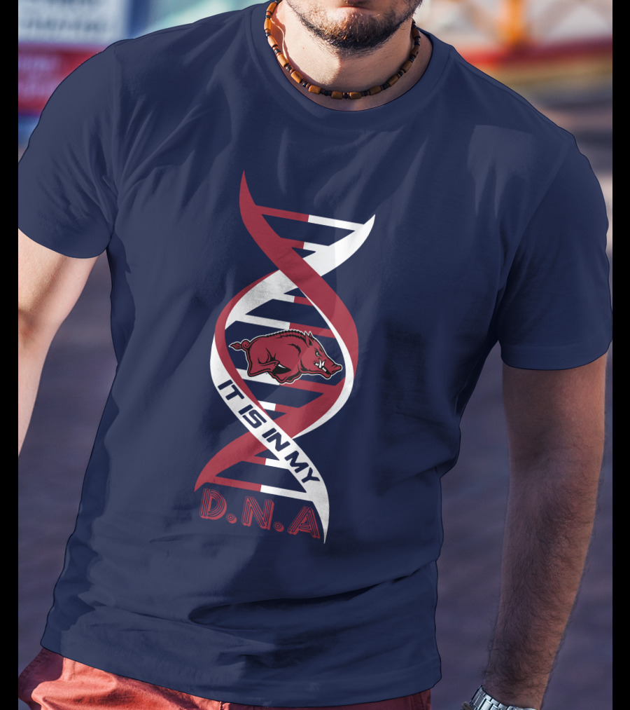 Arkansas Razorbacks It Is In My DNA. T-Shirt