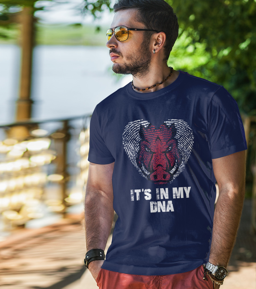 Arkansas Razorbacks It's In My Dna T-Shirt