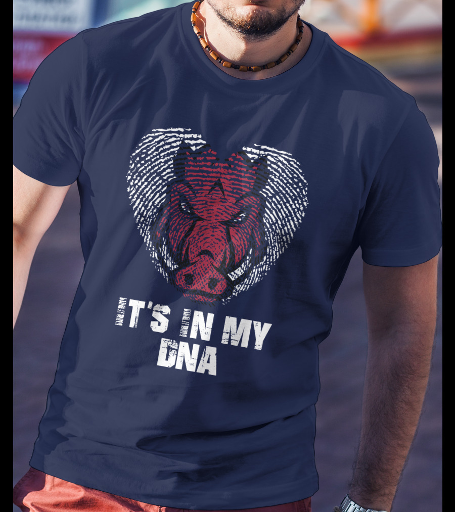 Arkansas Razorbacks It's In My Dna T-Shirt
