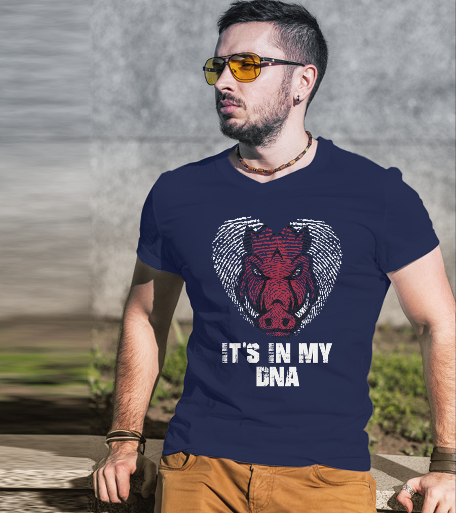 Arkansas Razorbacks It's In My Dna T-Shirt