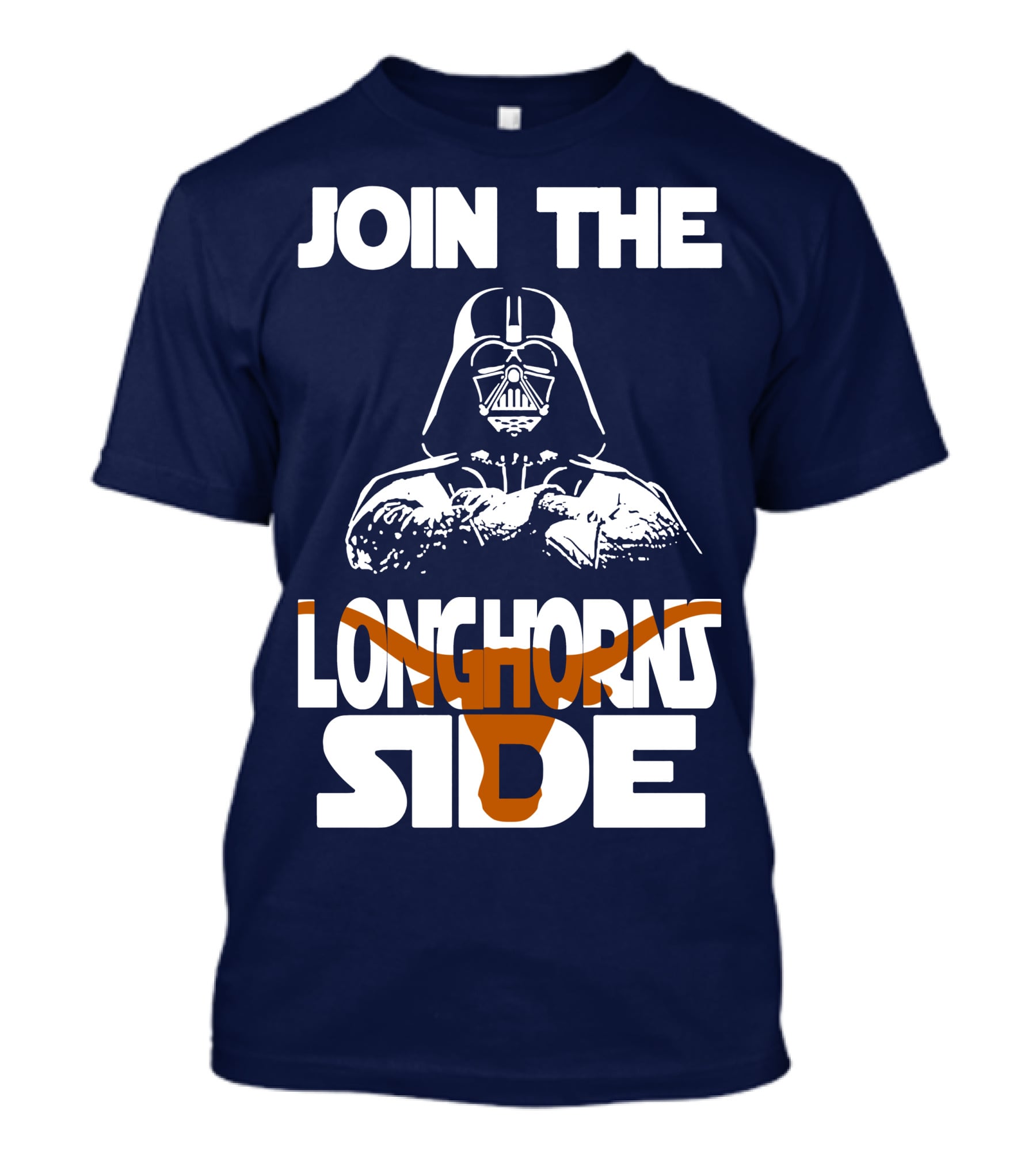 Join The Longhorns Side T-Shirt