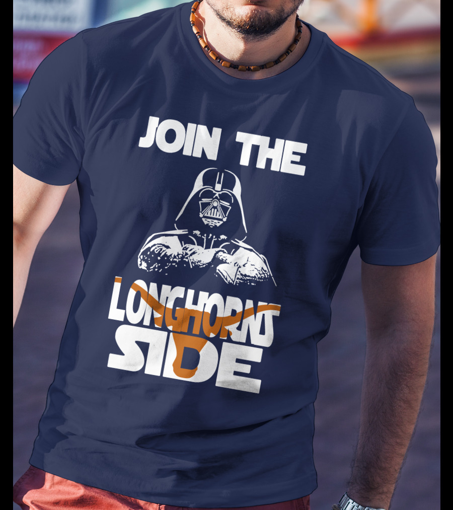 Join The Longhorns Side T-Shirt