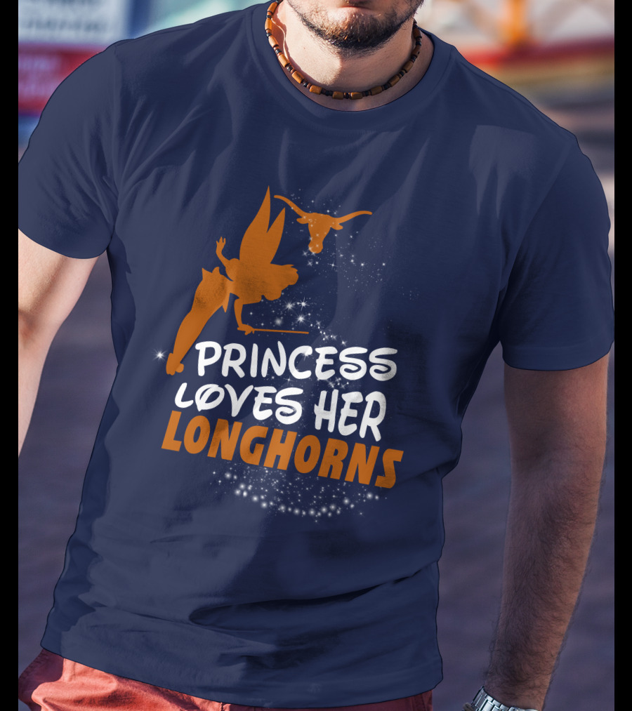 Princess Loves Her Texas Longhorns T-Shirt