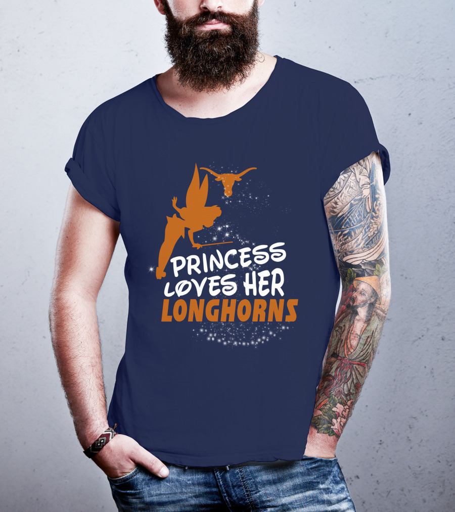 Princess Loves Her Texas Longhorns T-Shirt