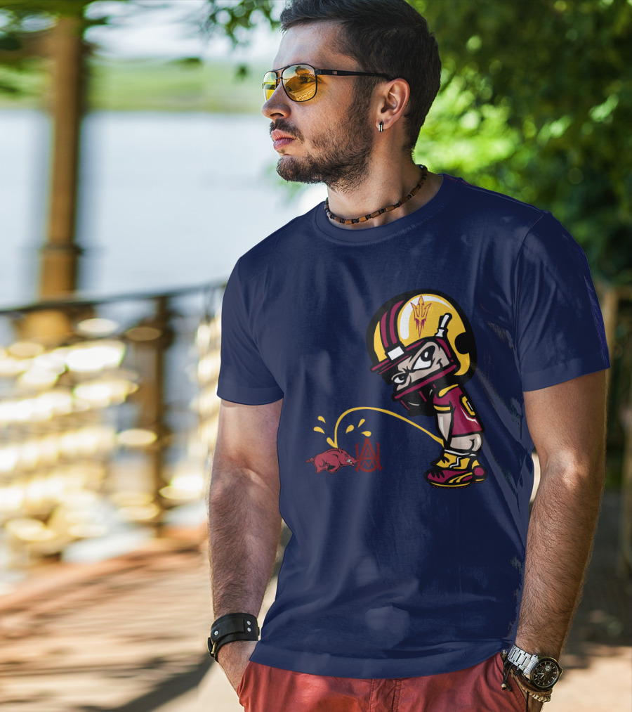 Arizona State Sun Devils Rivalry Game With Arkansas Razorbacks T-Shirt