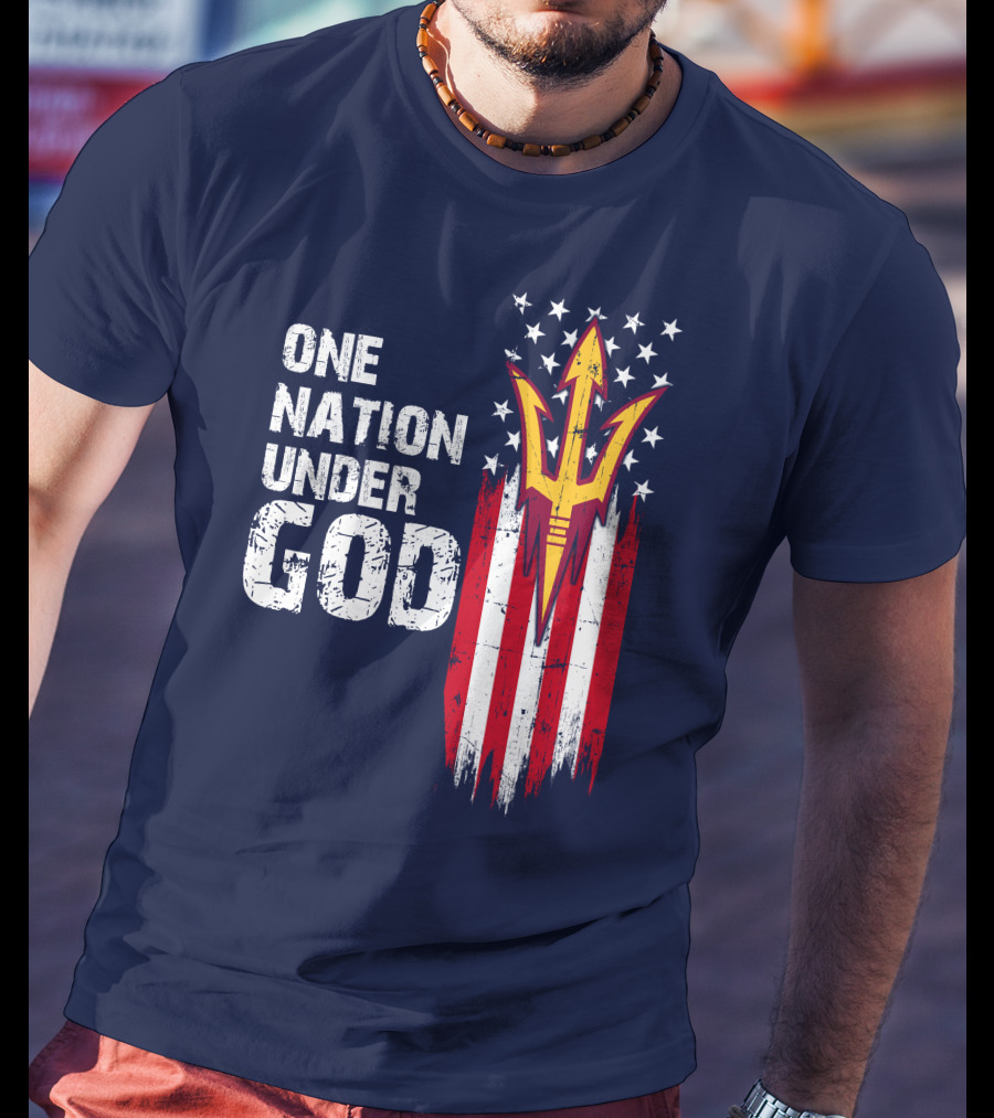 One Nation Under God Arizona State Sun Devils T-Shirt