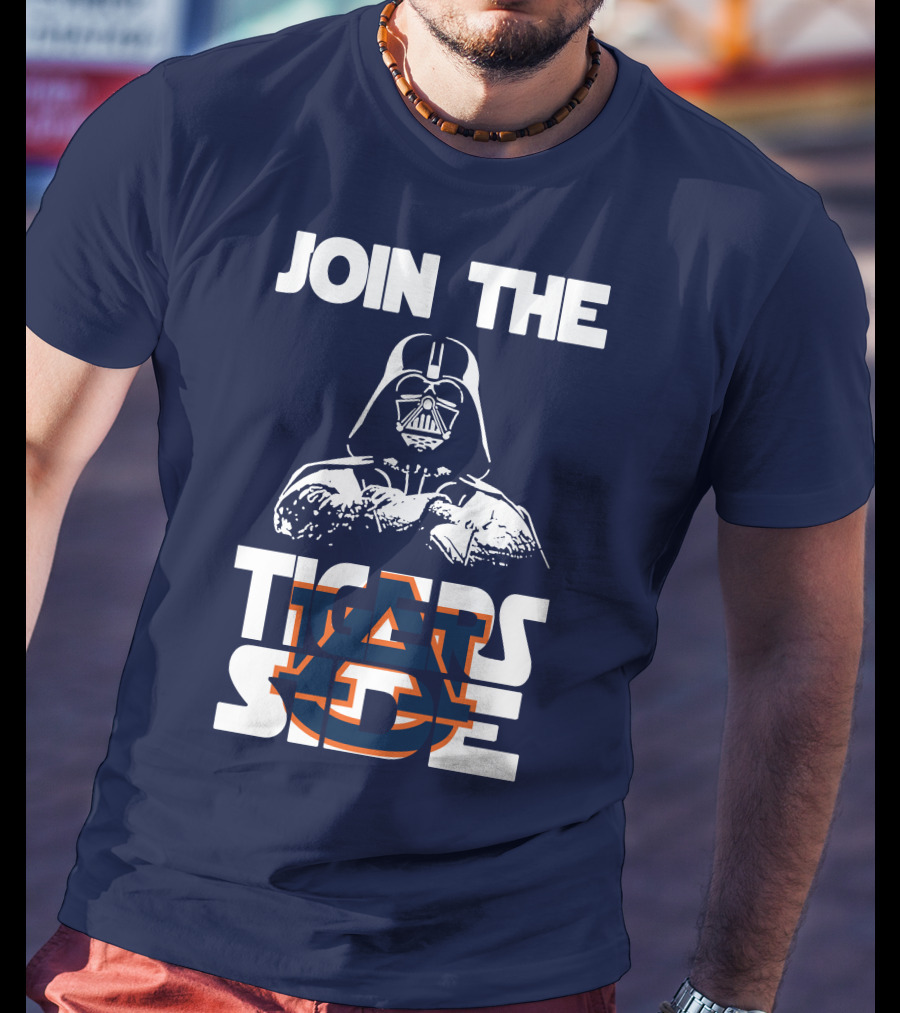 Join The Tigers Side Auburn Tigers T-Shirt