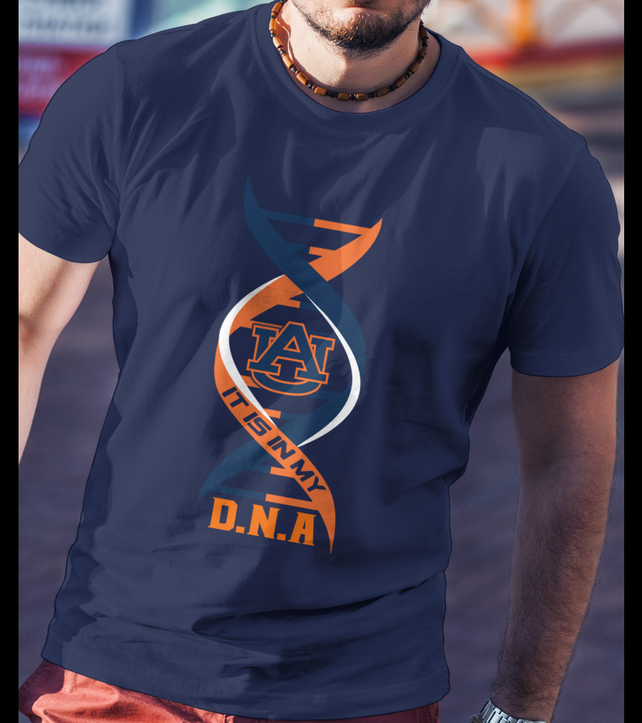 Auburn Tigers Au Logo It Is In My Dna T-Shirt