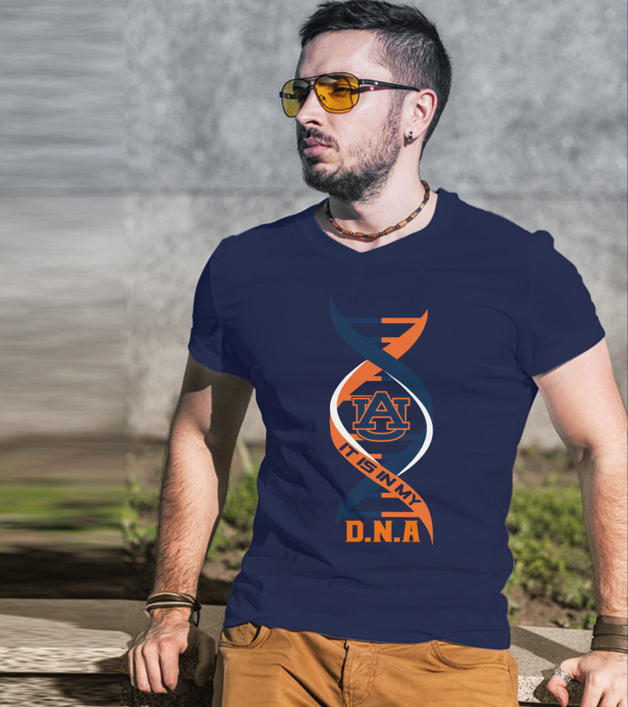 Auburn Tigers Au Logo It Is In My Dna T-Shirt