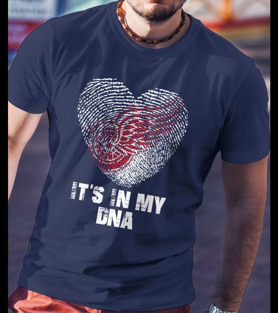 Detroit Redwings It's In My Dna T-Shirt