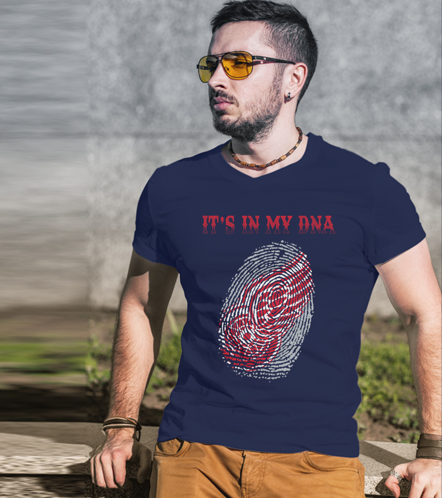 It's In My Dna Detroit Redwings T-Shirt