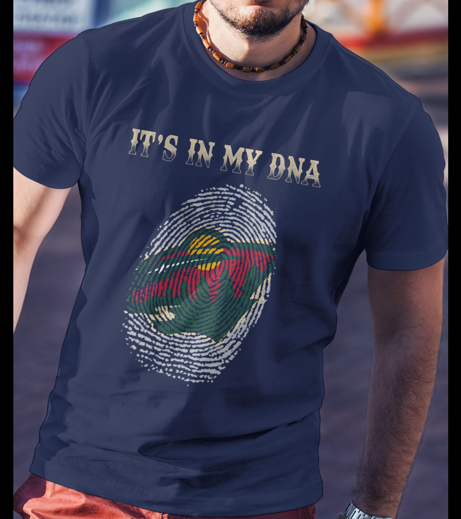 It's In My Dna Minnesota Wild T-Shirt