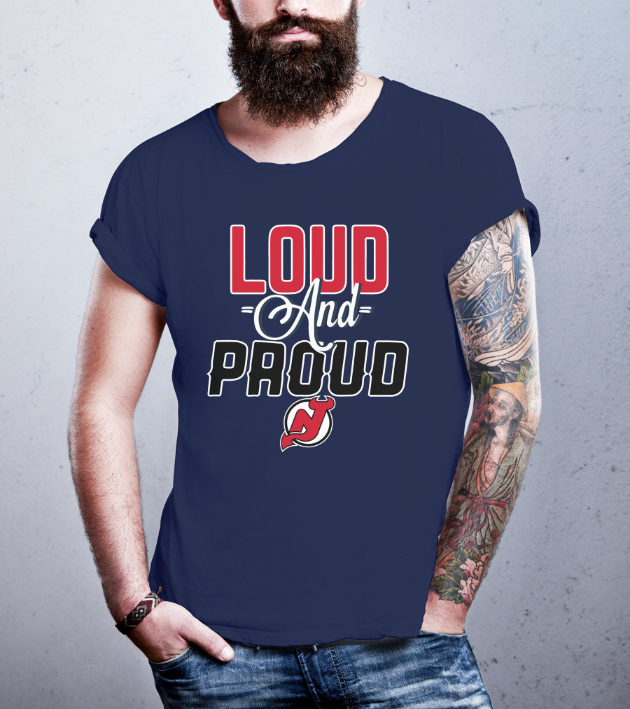 New Jersey Devils Loud And Proud T-Shirt