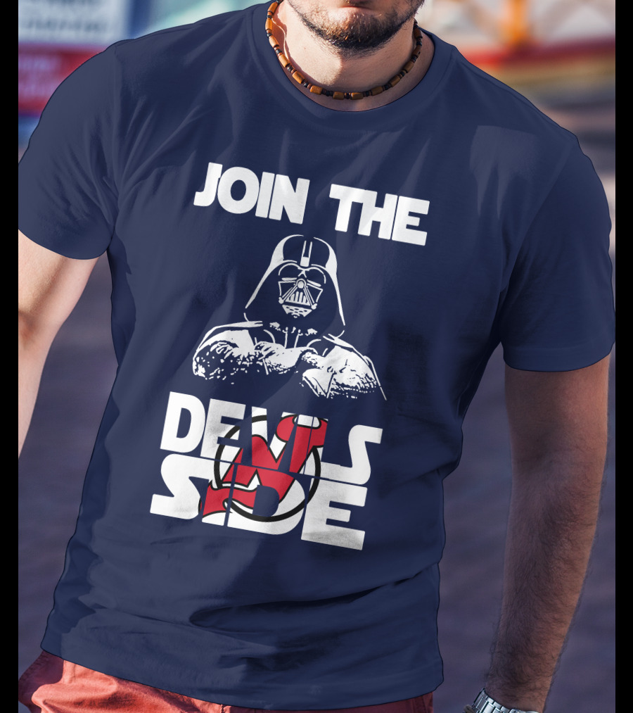 Join The Devils Side New Jersey Devils T-Shirt