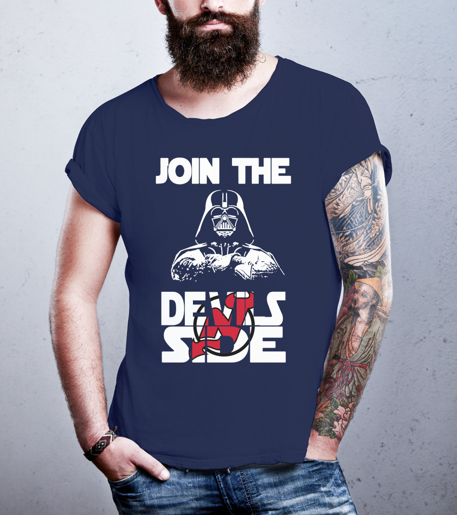 Join The Devils Side New Jersey Devils T-Shirt