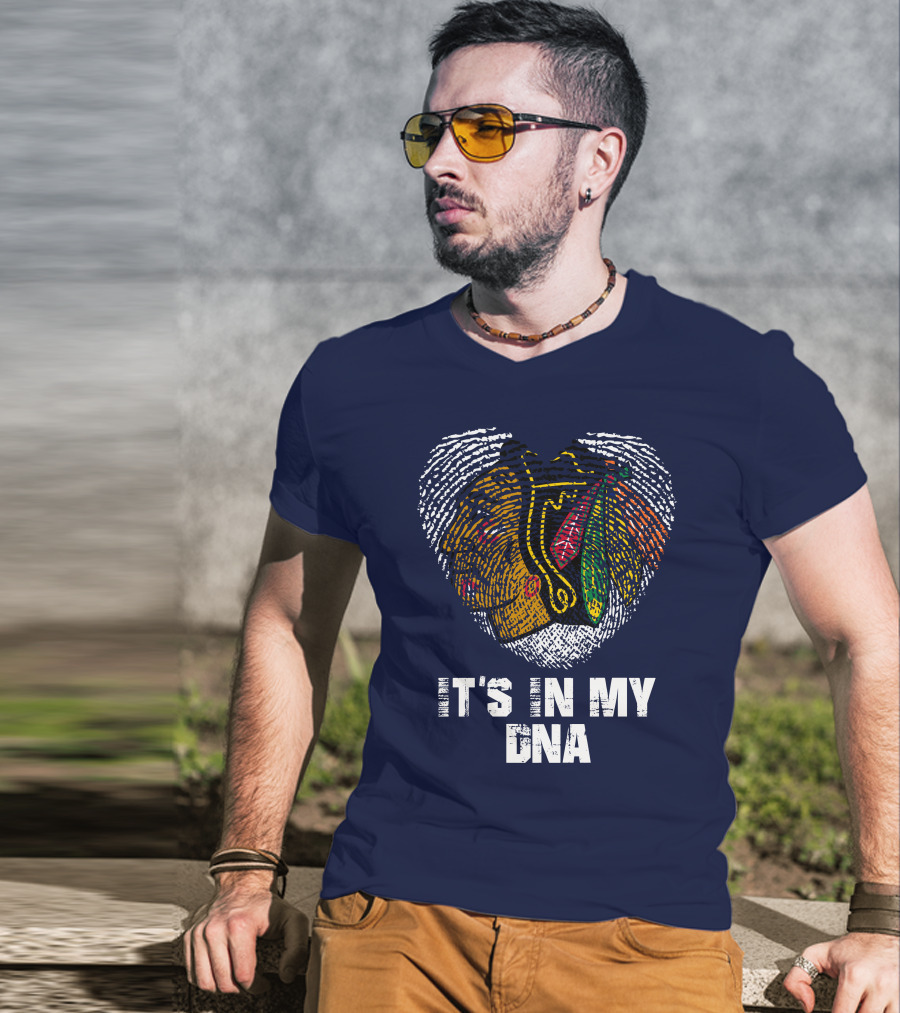 Chicago Blackhawks It's In My Dna T-Shirt