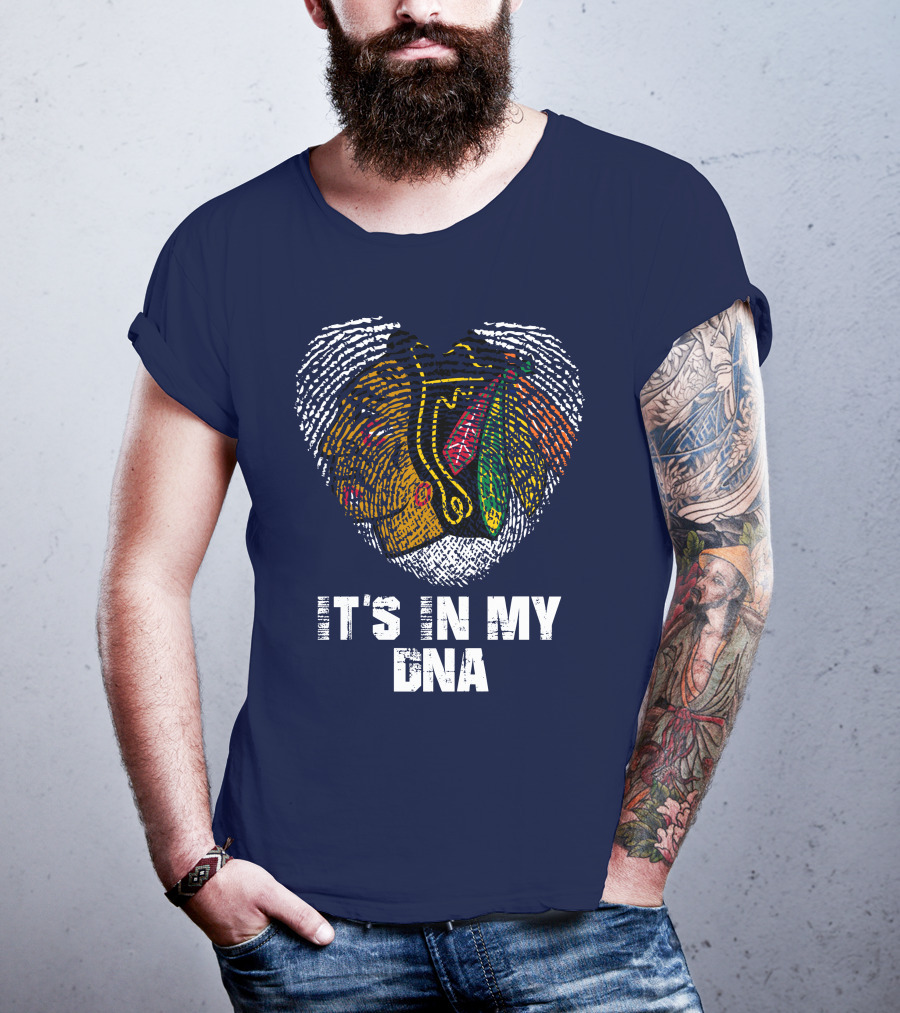 Chicago Blackhawks It's In My Dna T-Shirt