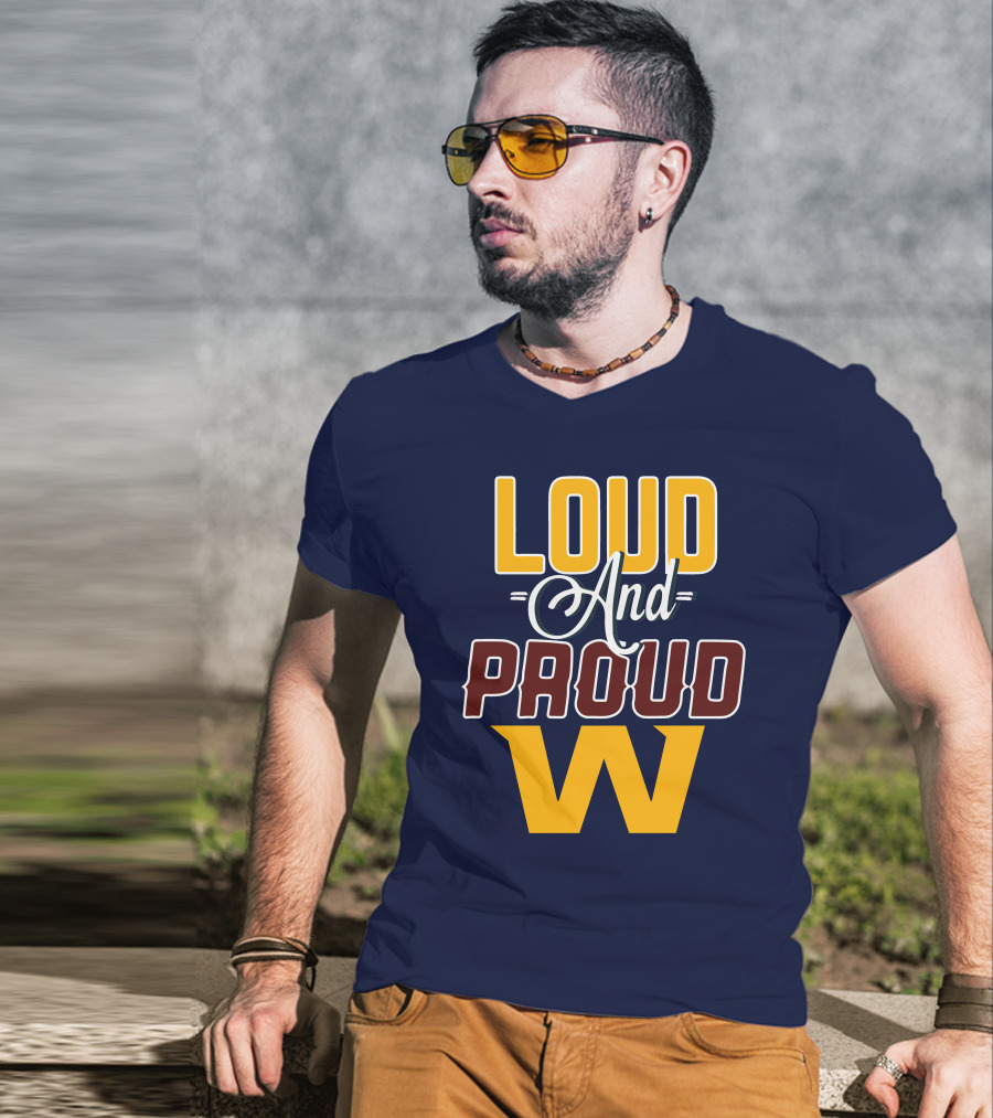 Washington Loud And Proud W T-Shirt