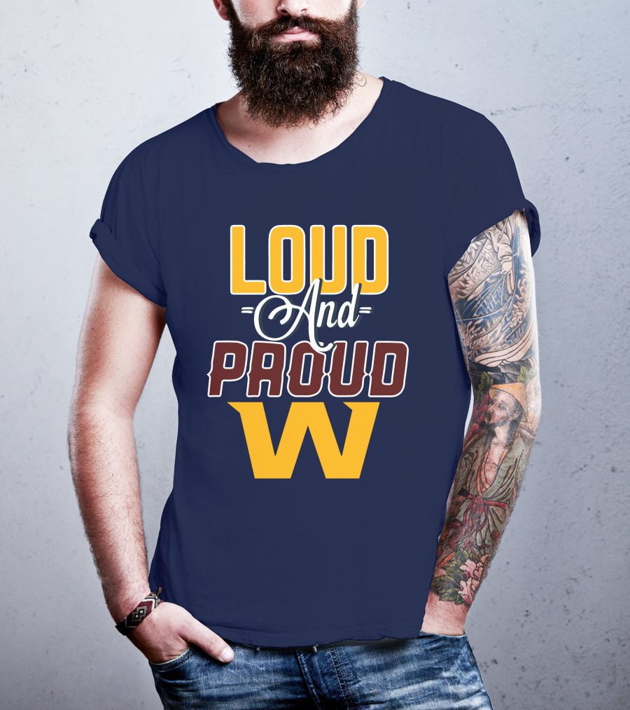 Washington Loud And Proud W T-Shirt