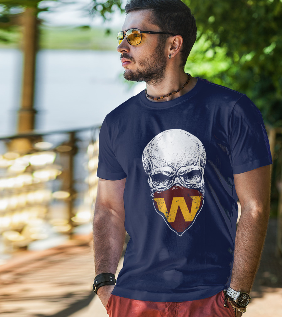 Washington Skull W T-Shirt