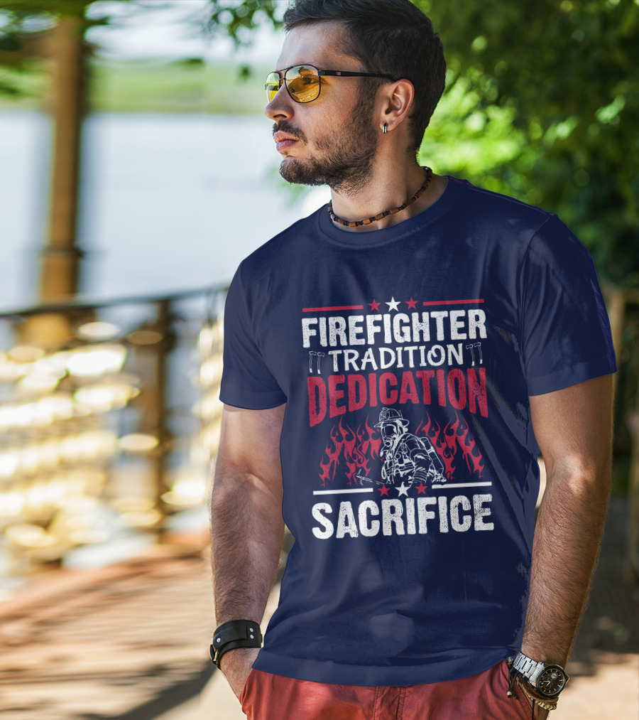 Fighter Tradition Dedication Sacrifice T-Shirt
